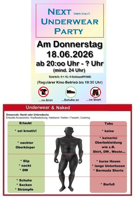Next Underwear Party 18. Juni 2026